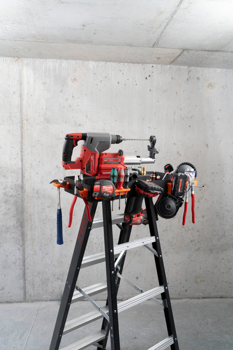 EffiTray for stepladder
