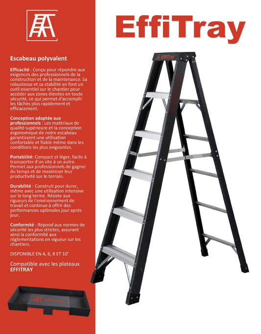 Escabeau Effitray 6 pieds - Effitray