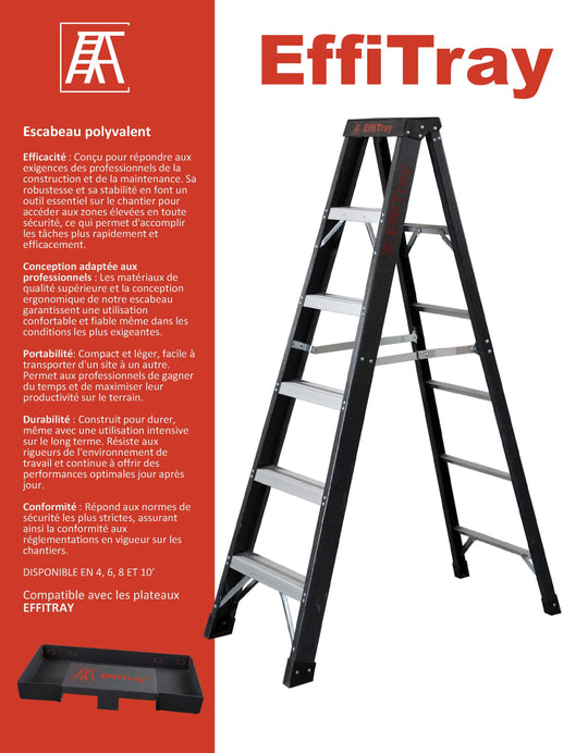 Escabeau Effitray 6 pieds - Effitray